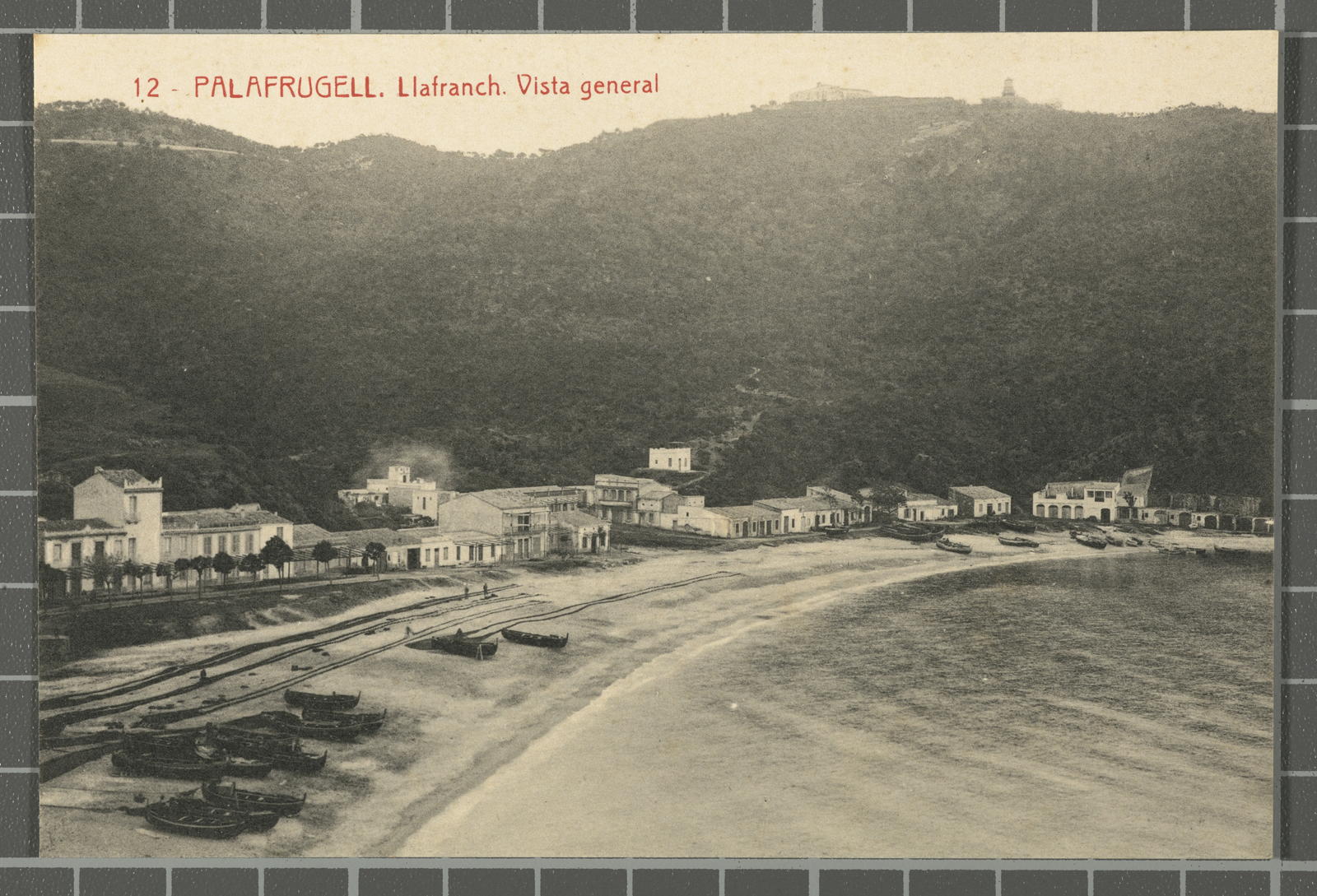 Desconegut, 12 - Palafrugell. Llafranch. General view