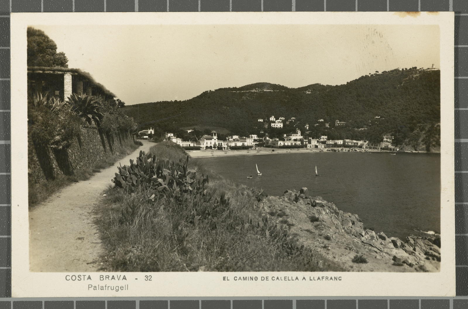 Desconegut, Costa Brava - 32 Palafrugell. El camino de Calella a Llafranc