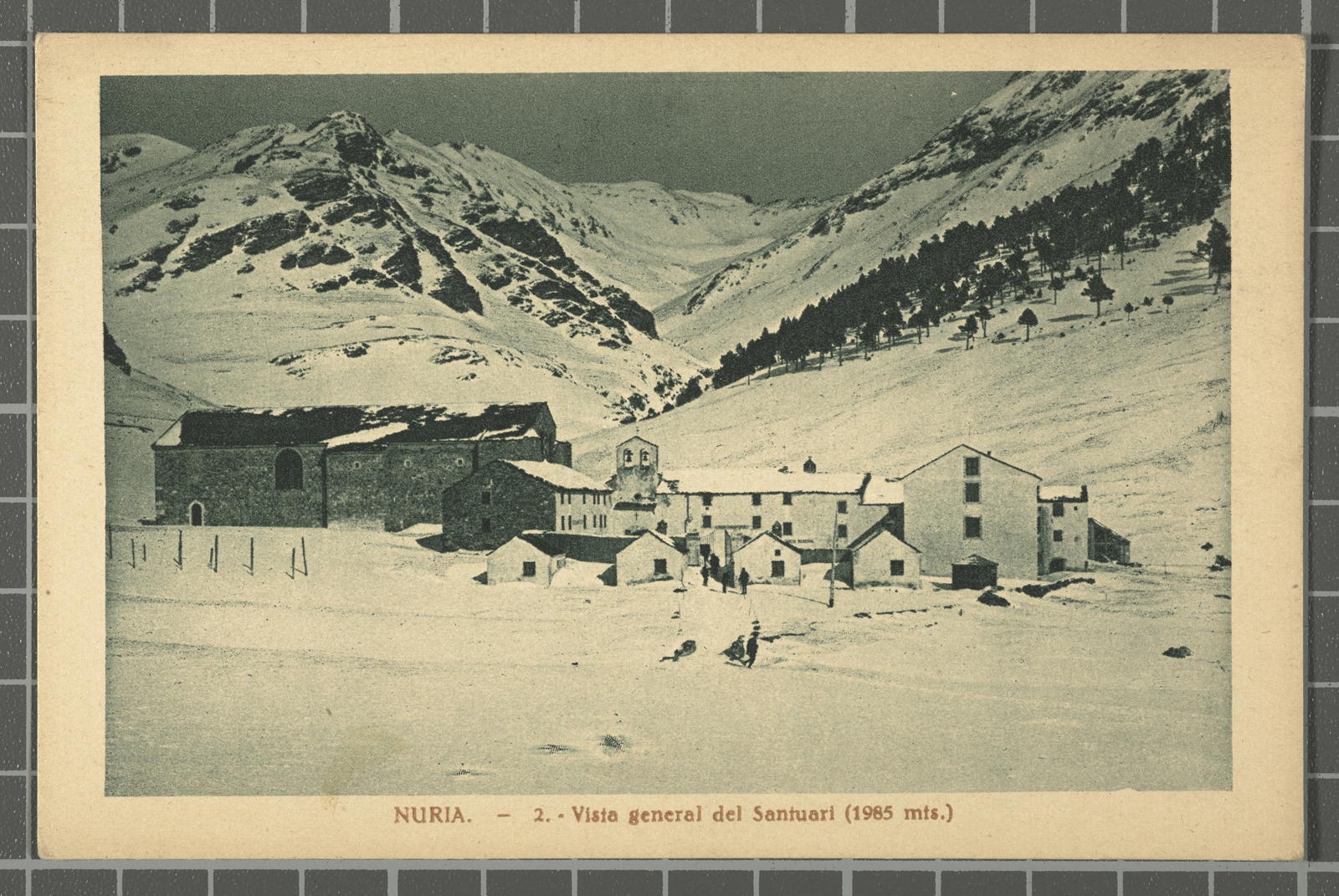 Desconegut, Nuria. - 2. General view of the Sanctuary (1985 mts.)
