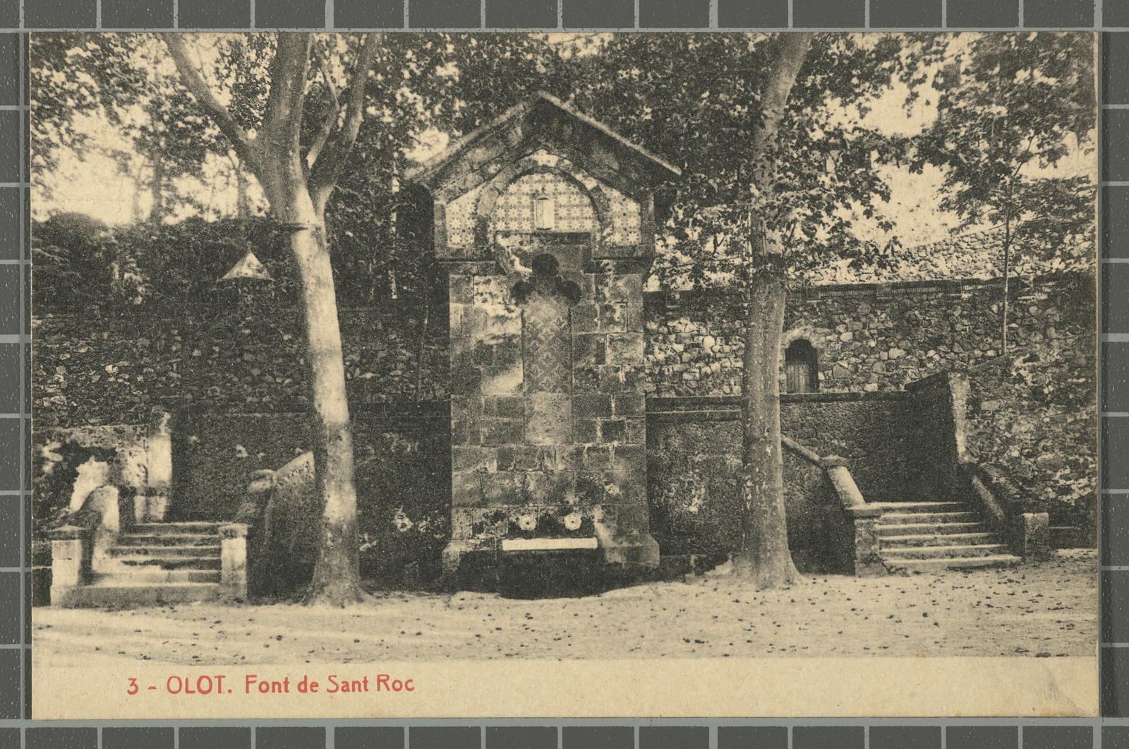 Desconegut, 3 - Olot. Source of San Roque
