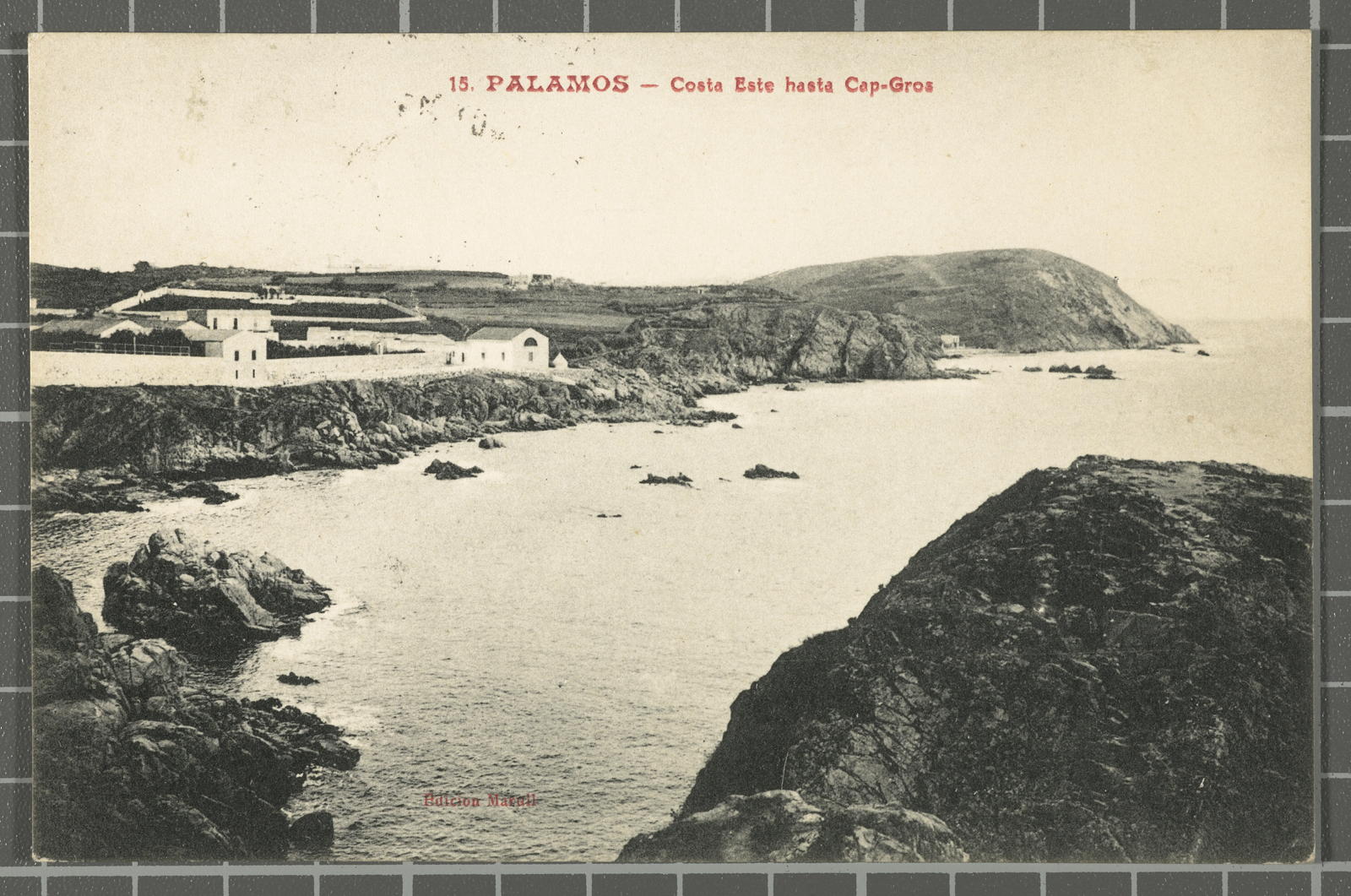 Desconegut, 15. Palamos - Costa Este hasta Cap-Gros