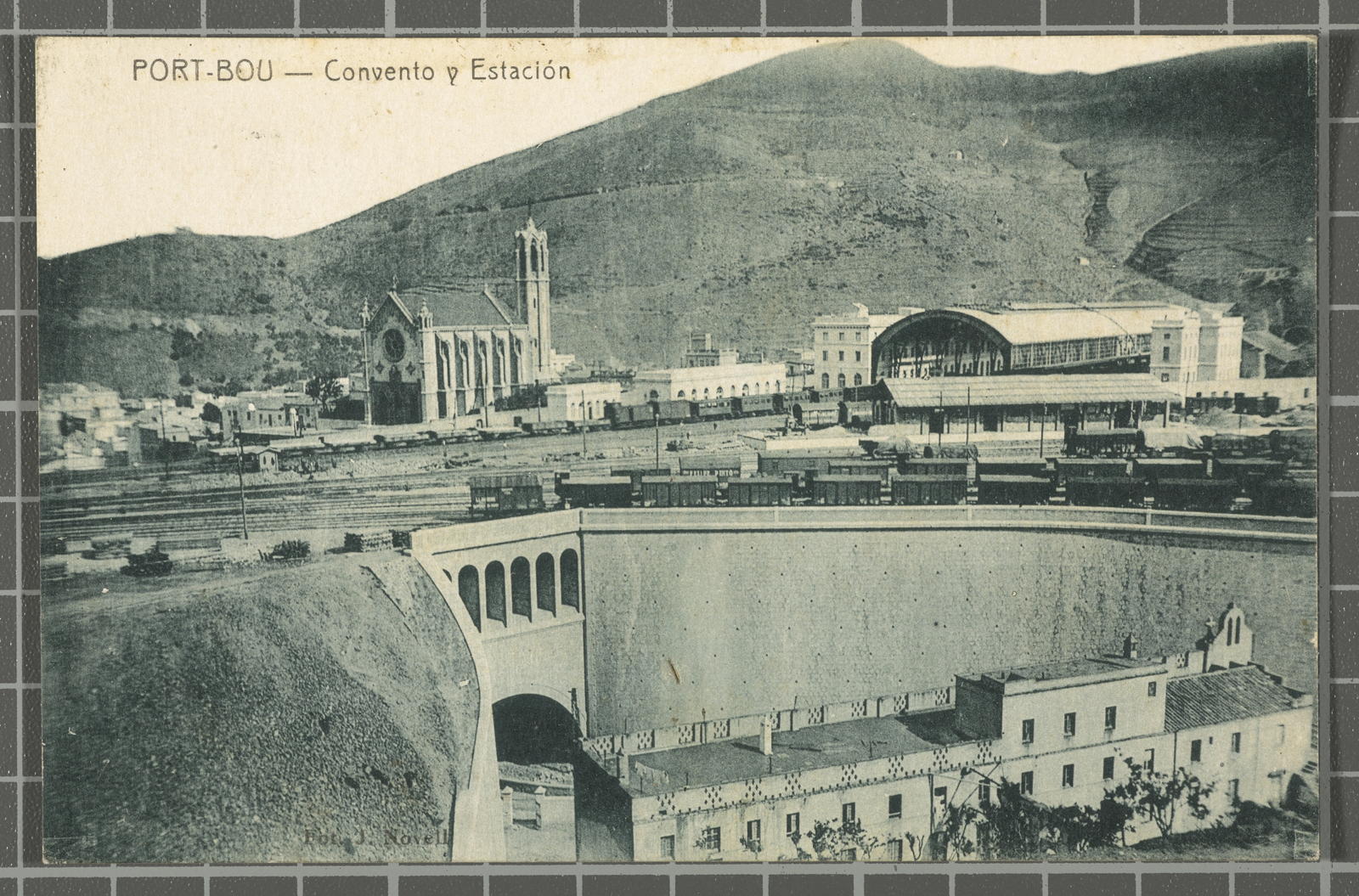 Desconegut, Port-Bou - Convento y Estación