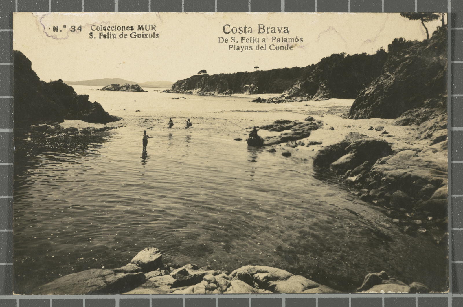 Ricard Mur Dargallo, Nº34. Costa Brava. De S. Feliu a Palamós. Playas del Conde.