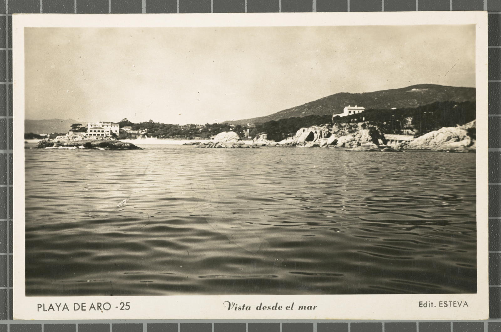 Desconegut, Playa de Aro - 25. View from the sea