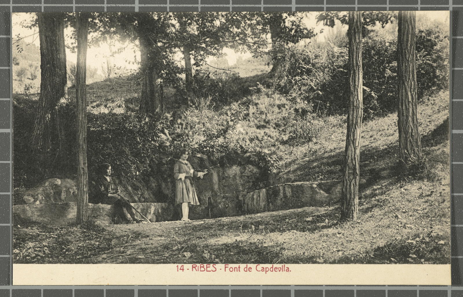 Desconegut, 14 - Ribes. Font de Capdevila