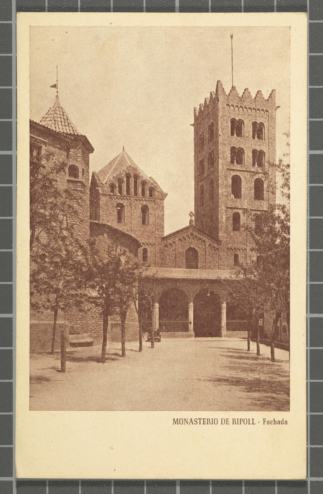 Desconegut, Monasterio de Ripoll. Fachada