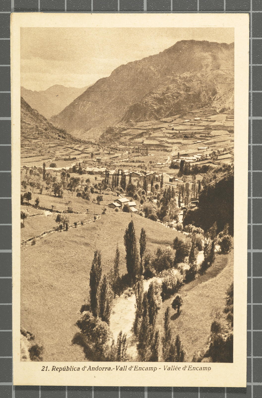Desconegut, 21. República d'Andorra.-Vall d'Encamp - Vallée d'Encamp