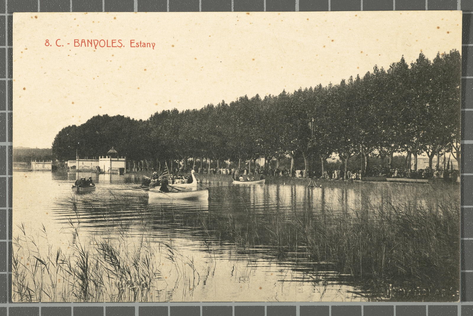 Desconegut, 8. C. - Banyoles. Estany
