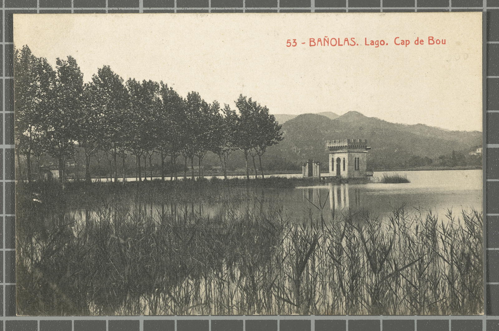 Desconegut, 53 - Bañolas. Lago. Cap de Bou