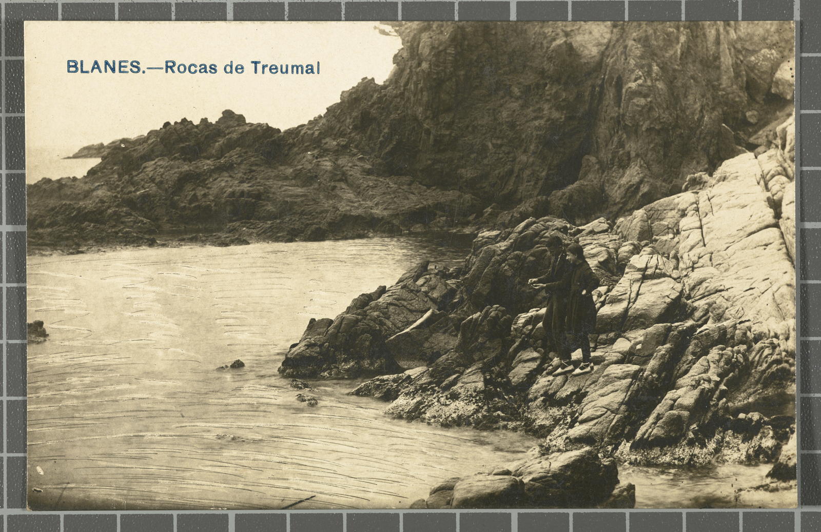 Desconegut, Blanes.- Rock of the Treumal