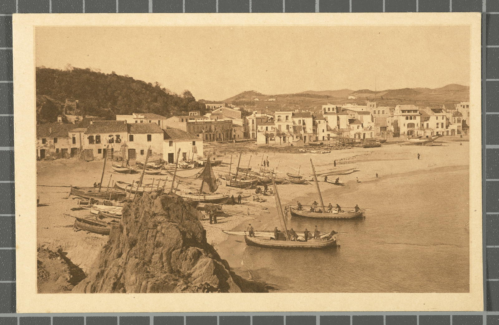 Desconegut, Blanes. La platja