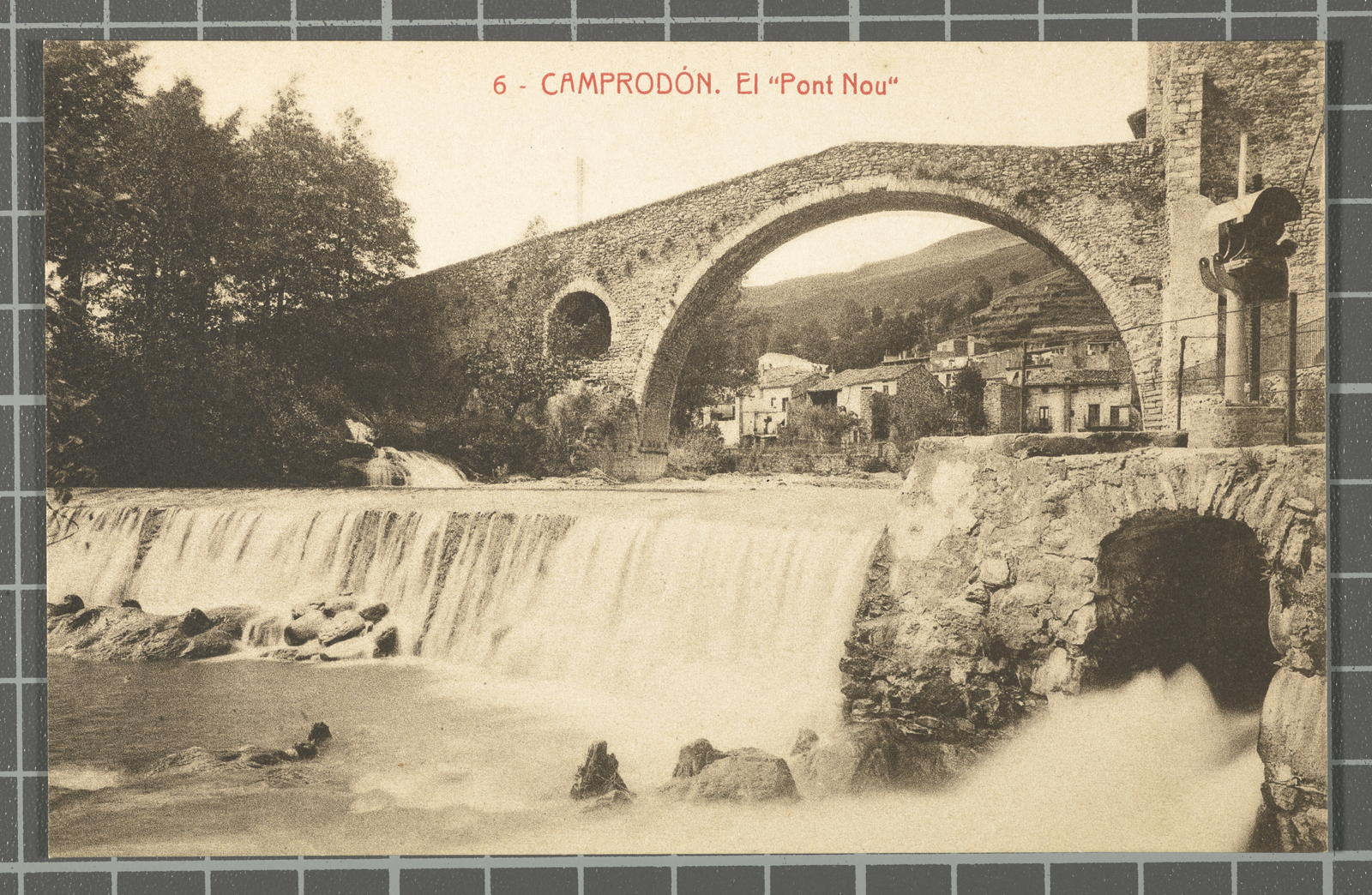 Desconegut, 6 - Camprodón. El "Pont Nou"