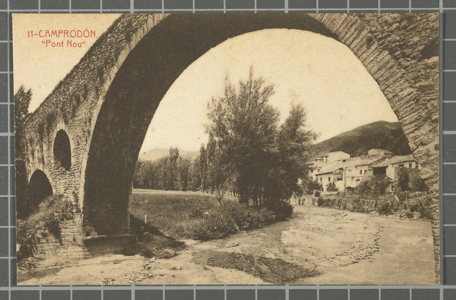 Desconegut, 11 - Camprodón. The\ ‘New Bridge\’