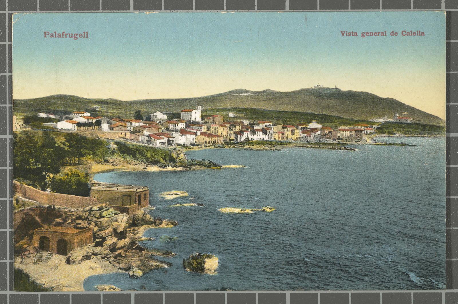Desconegut, Palafrugell. Vista general de Calella