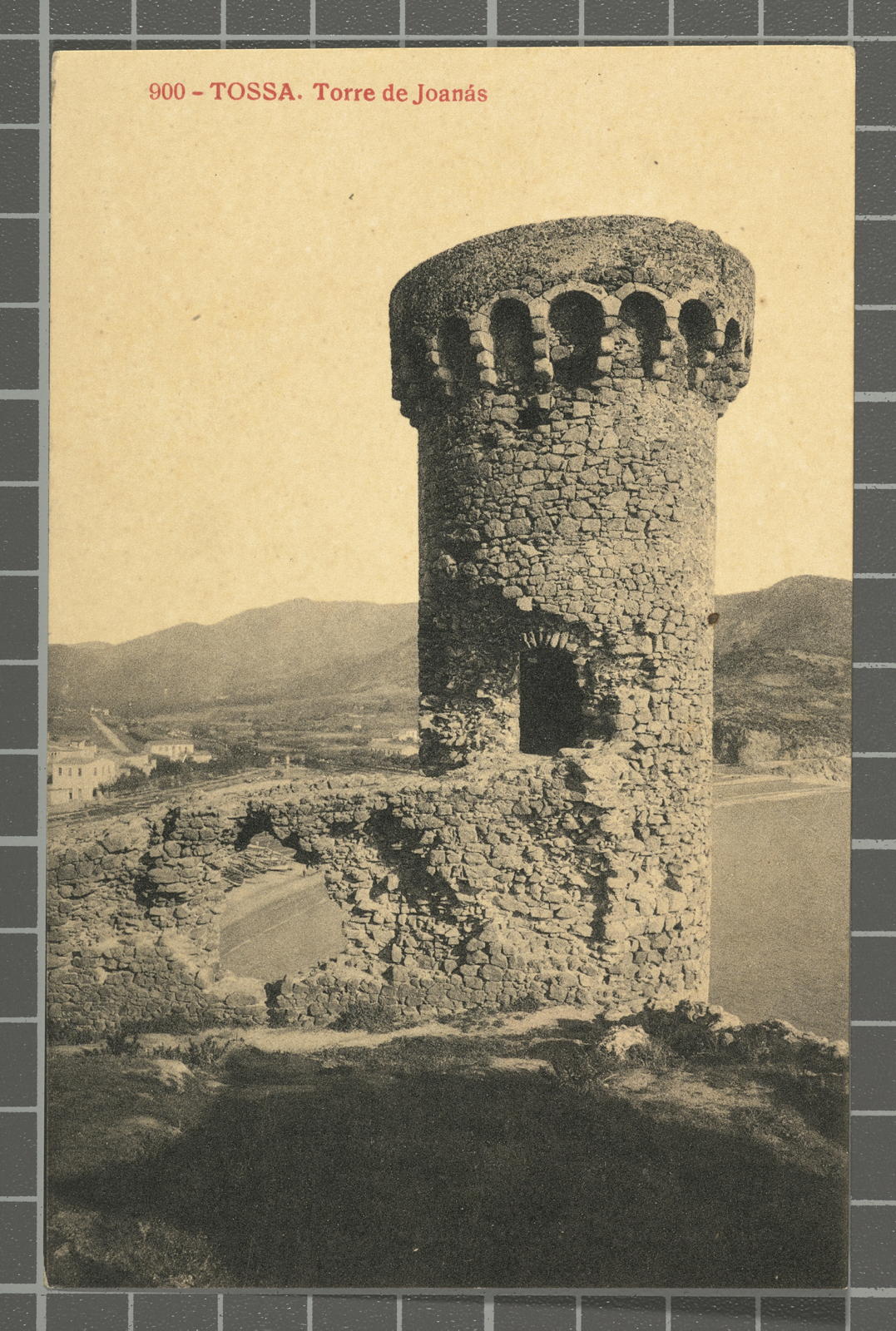 Desconegut, 900 - Tossa. Torre de Joanás