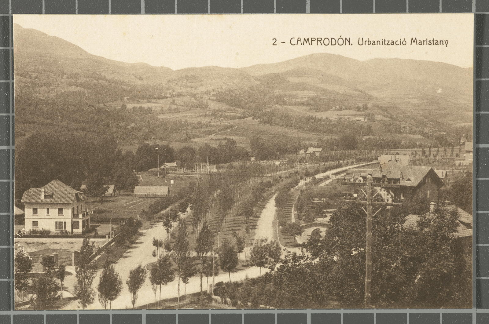 Desconegut, 2 - Camprodón. Urbanització Maristany