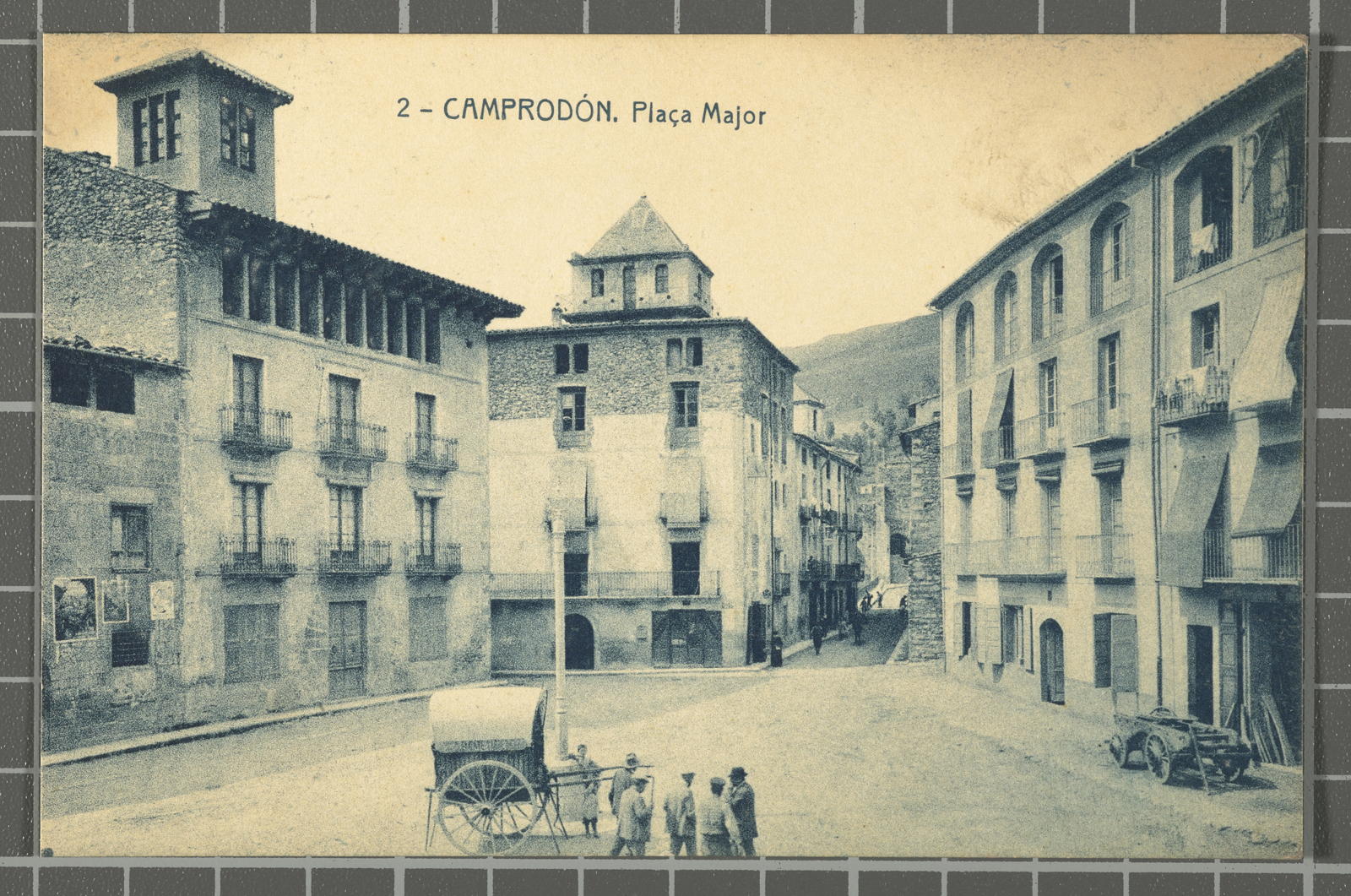 Desconegut, 2 - Camprodón. Plaza Mayor
