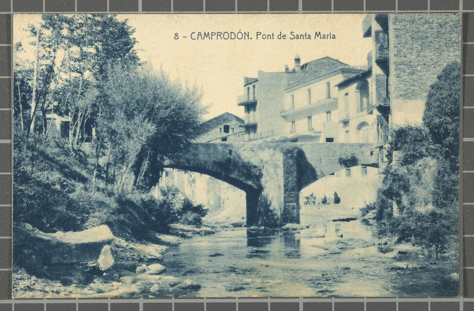 Desconegut, 8 - Camprodón. Santa Maria Bridge