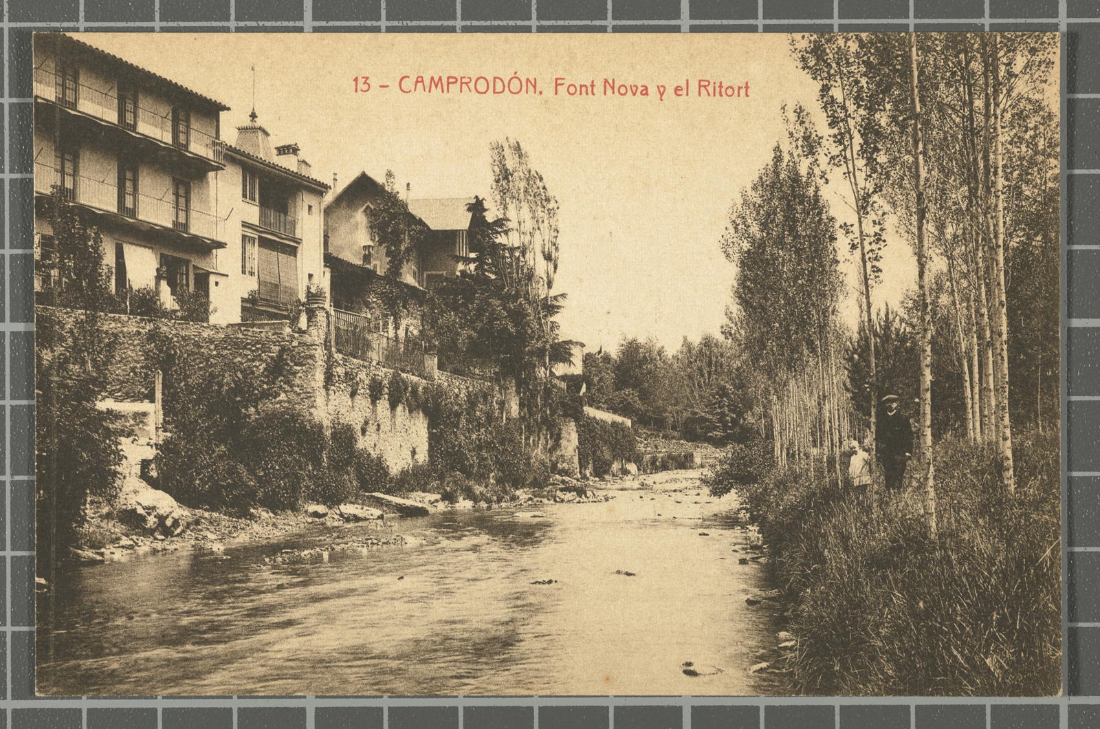 Desconegut, 13 - Camprodon. Font Nova y el Ritort