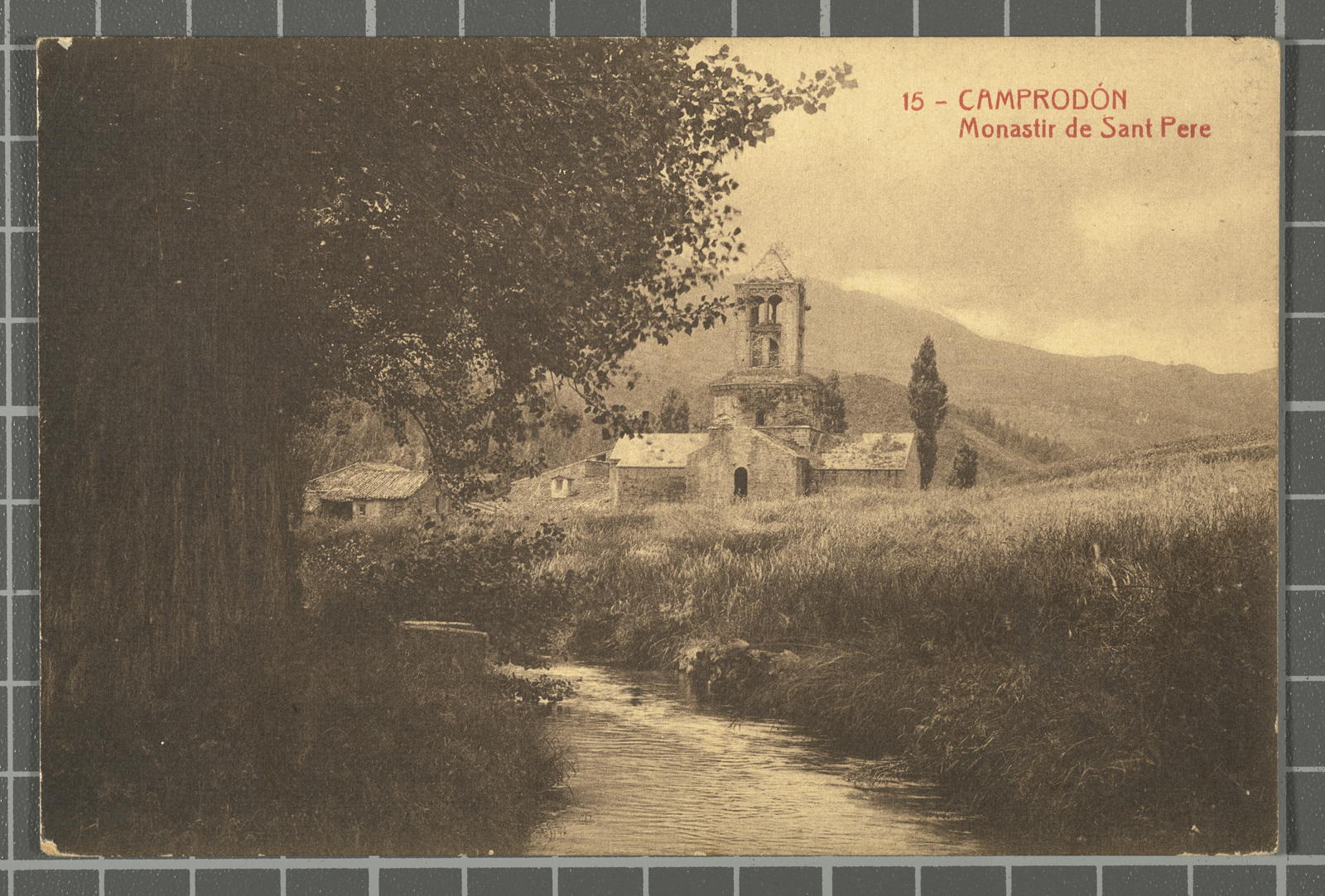 Desconegut, 15 - Camprodon. Monastir de San Pedro