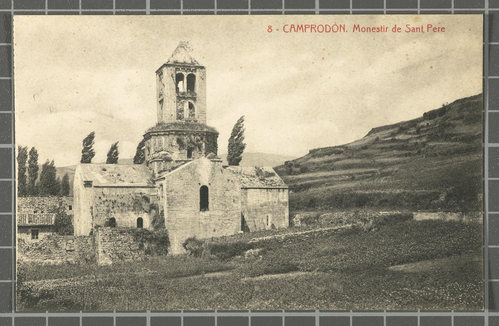 Desconegut, 8 - Camprodón. Monastery of San Pedro