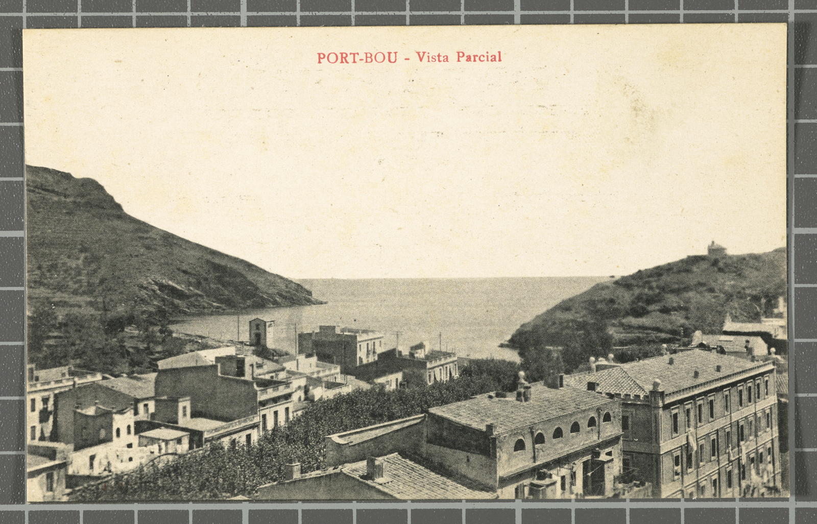 Desconegut, Port-Bou - Part view