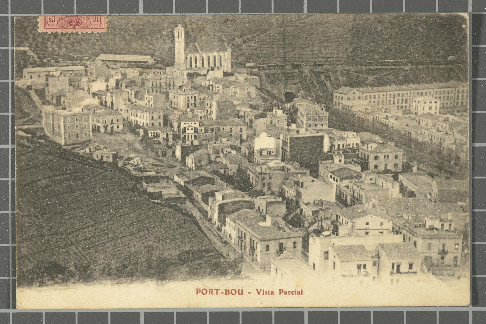 Desconegut, Port-Bou - Part view