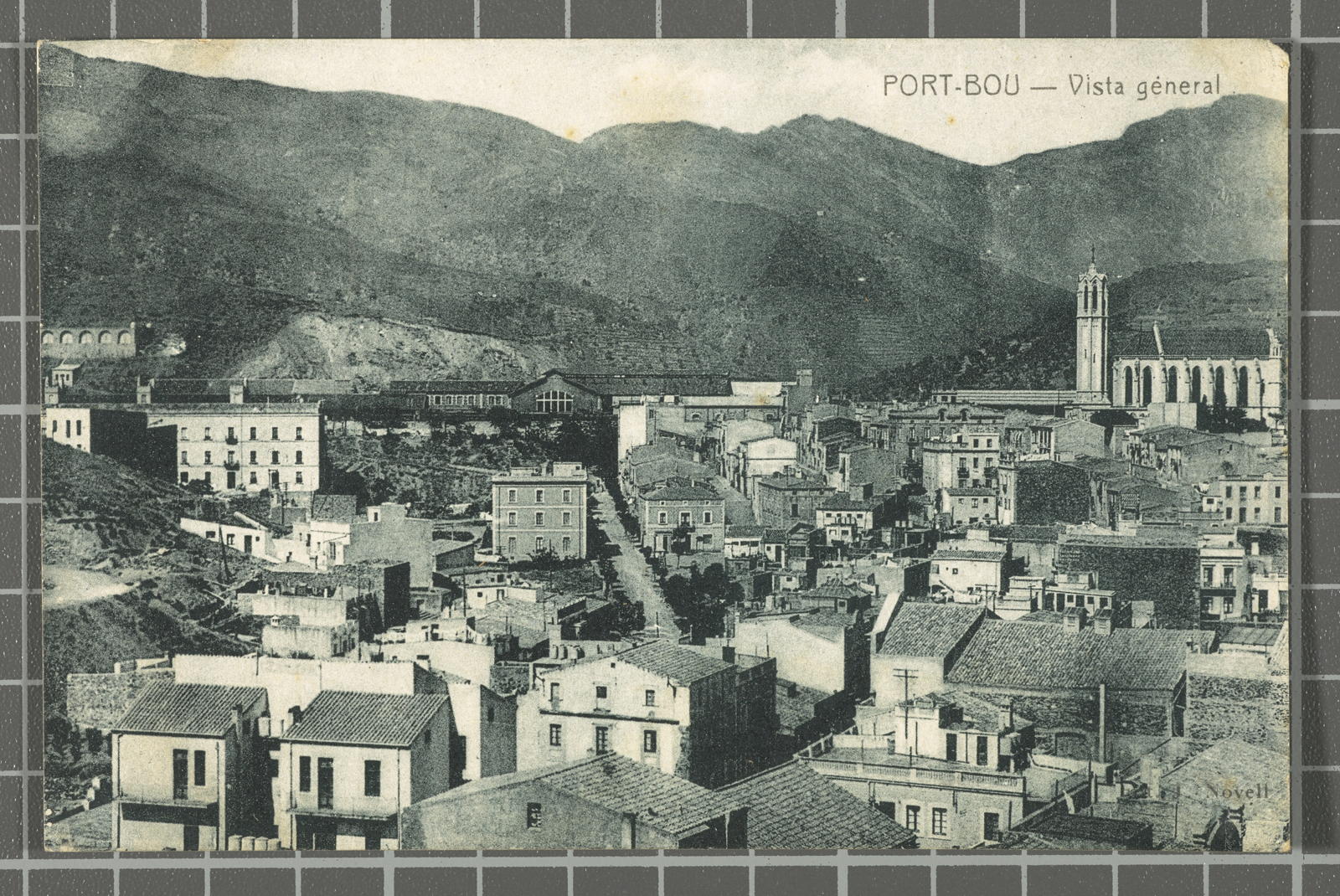 Desconegut, Port-Bou - Vista general
