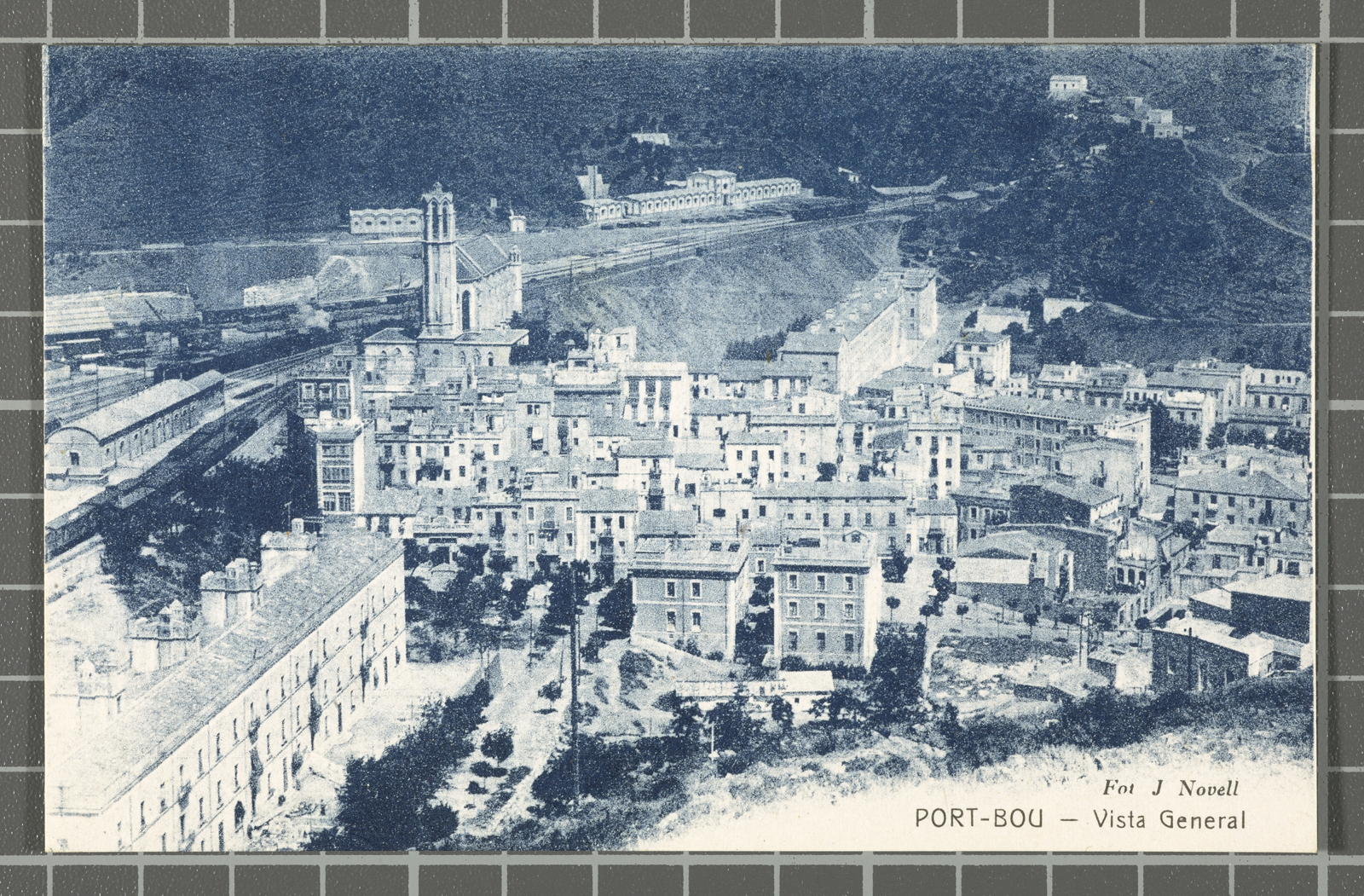 Desconegut, Port-Bou - Vista General