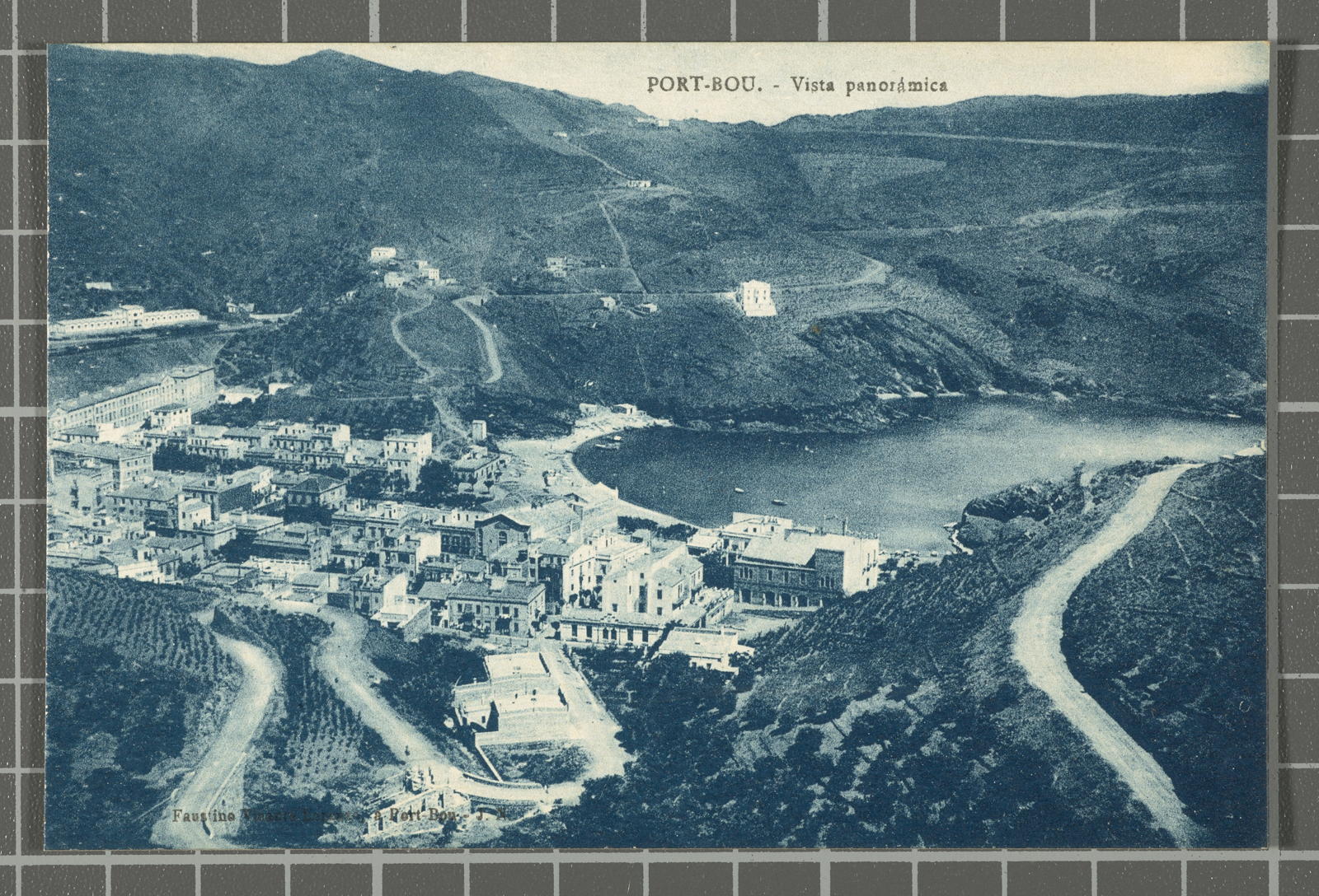 Desconegut, Port-Bou.- Panoramic view