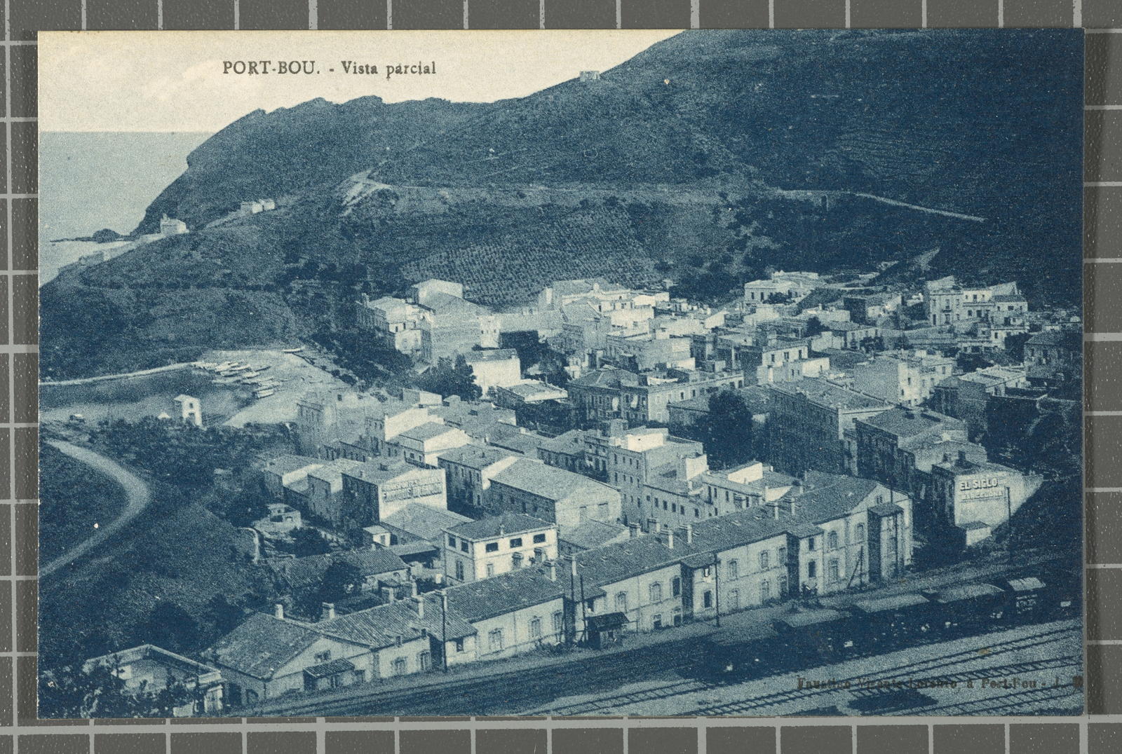 Desconegut, Port-Bou.- Vista parcial