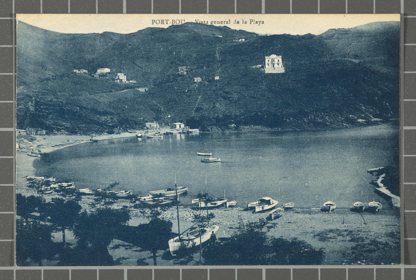 Desconegut, Port-Bou.- Overview of the Playa
