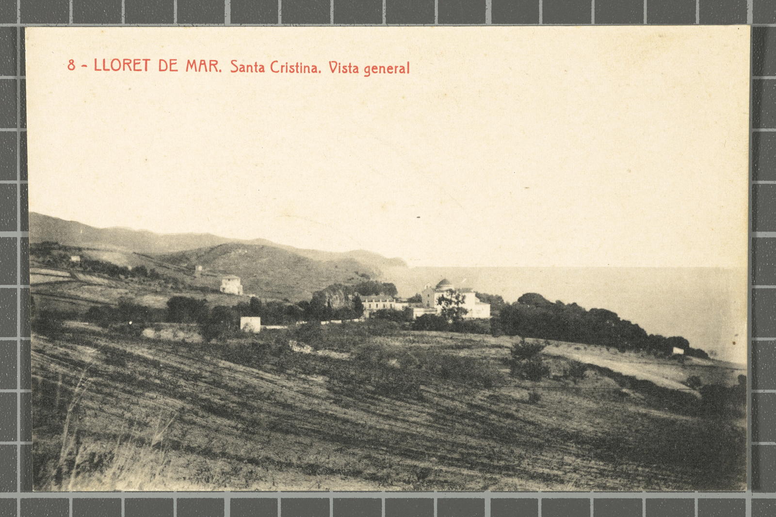 Desconegut, 8 - Lloret de Mar. Santa Cristina. General view
