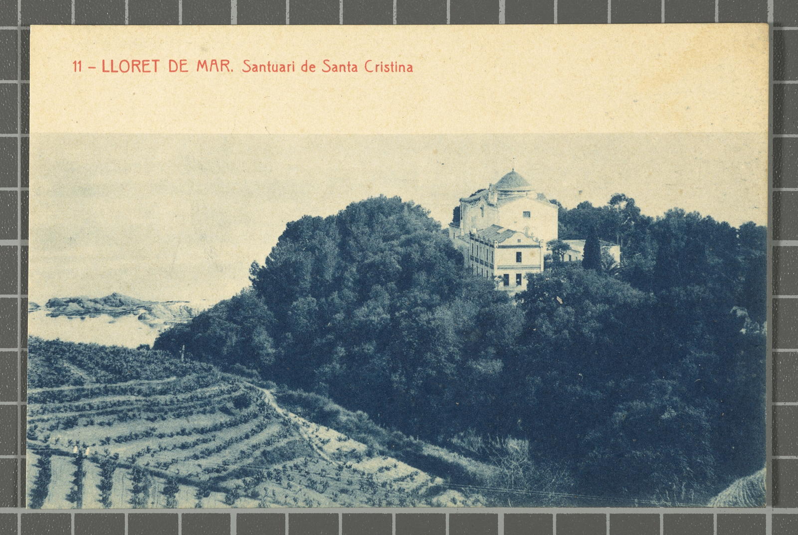 Desconegut, 11 - Lloret de Mar. Santuari de Santa Cristina