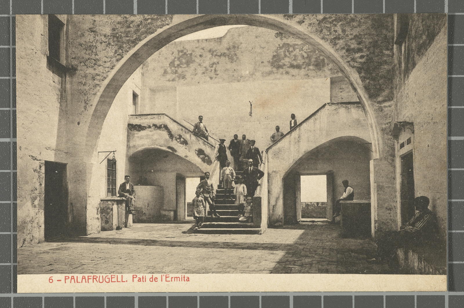 Desconegut, 6 - Palafrugell. Pati de l'Ermita
