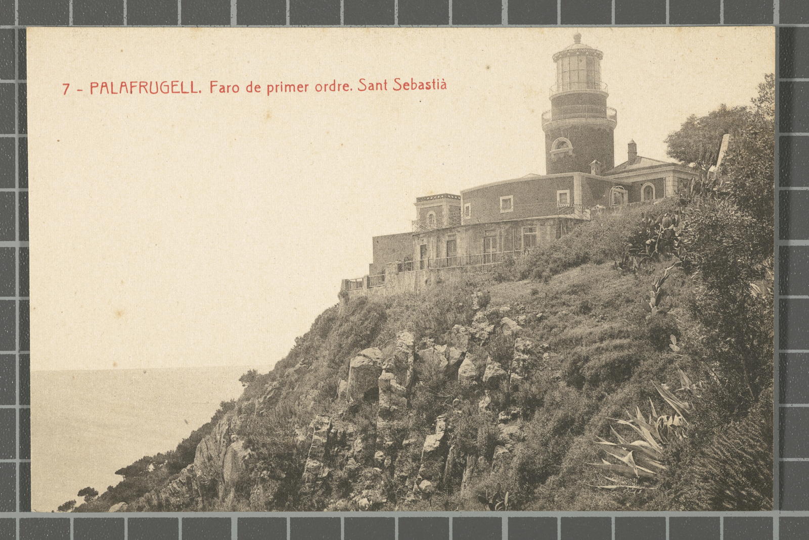 Desconegut, 7 - Palafrugell. First-order Lighthouse. San Sebastian