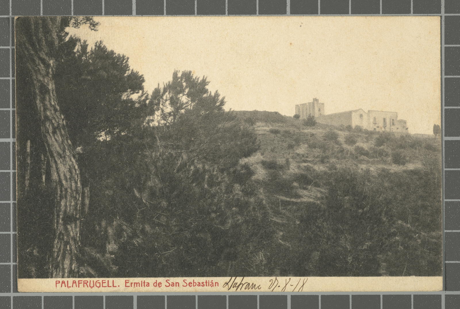 Desconegut, Palafrugell. Ermita de San Sebastián