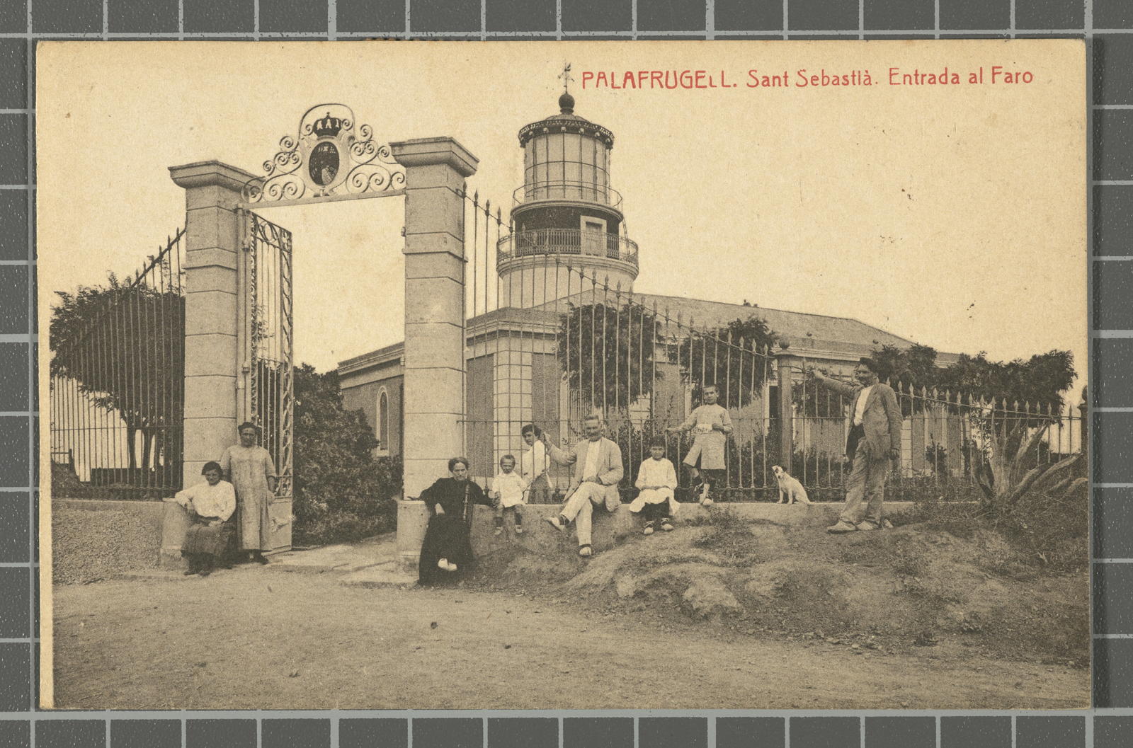 Desconegut, Palafrugell. San Sebastian. Entrance to the Lighthouse