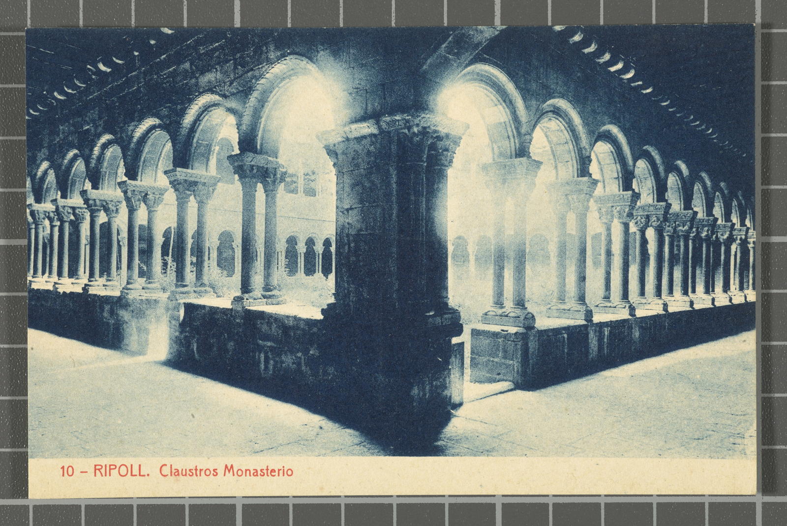 Desconegut, 10 - Ripoll. Monasterio Claustros