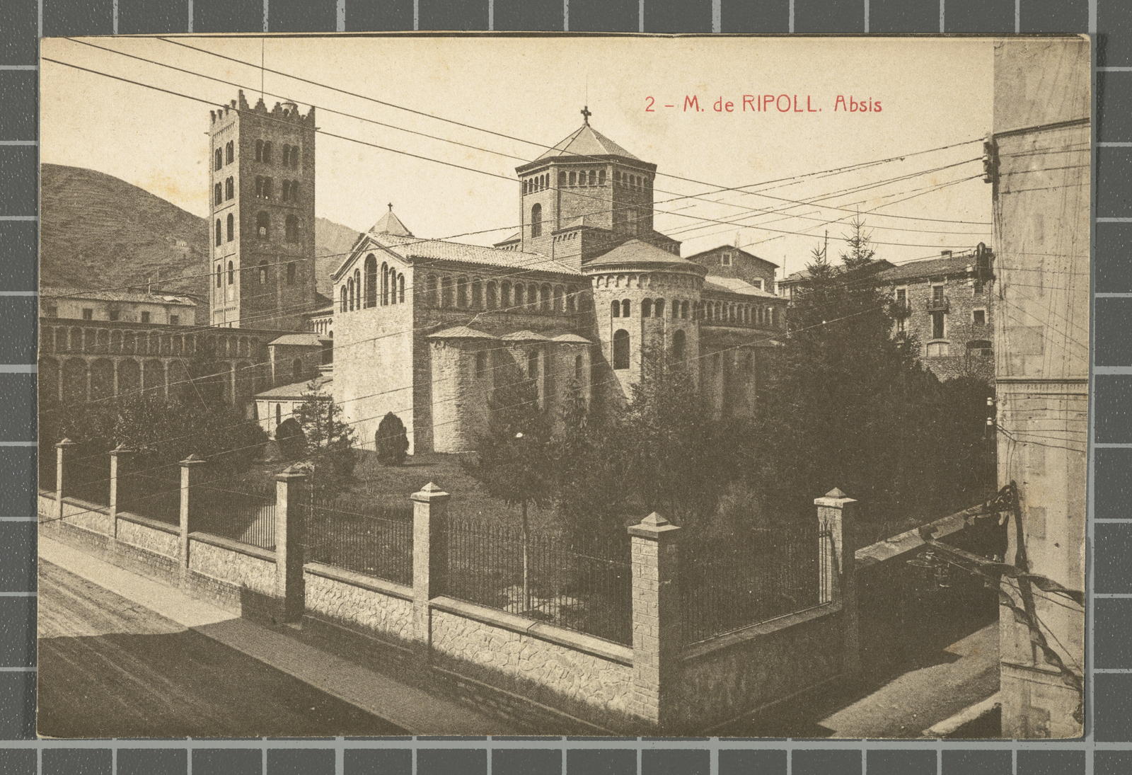Desconegut, 2 - M. de Ripoll. Absis