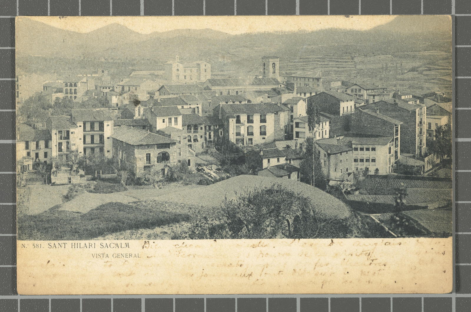 Desconegut, No. 581. St. Hilary Sacalm. General view