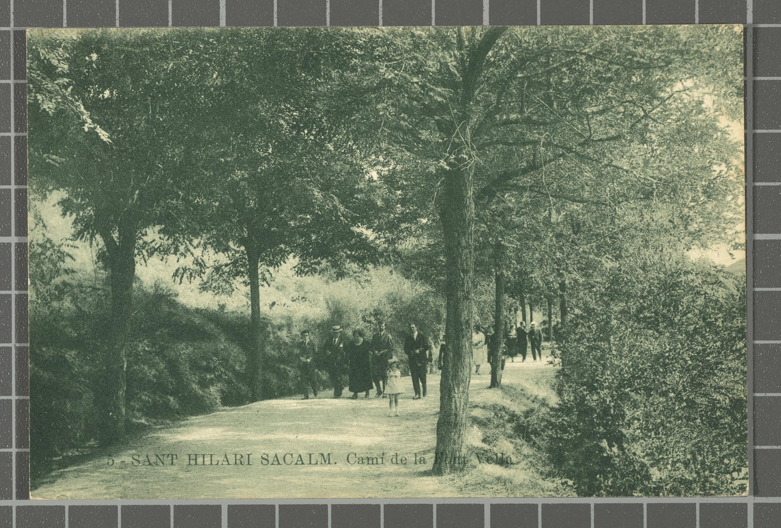 Josep Ximeno Planas, 5 - Sant Hilari Sacalm. Old Fountain Road