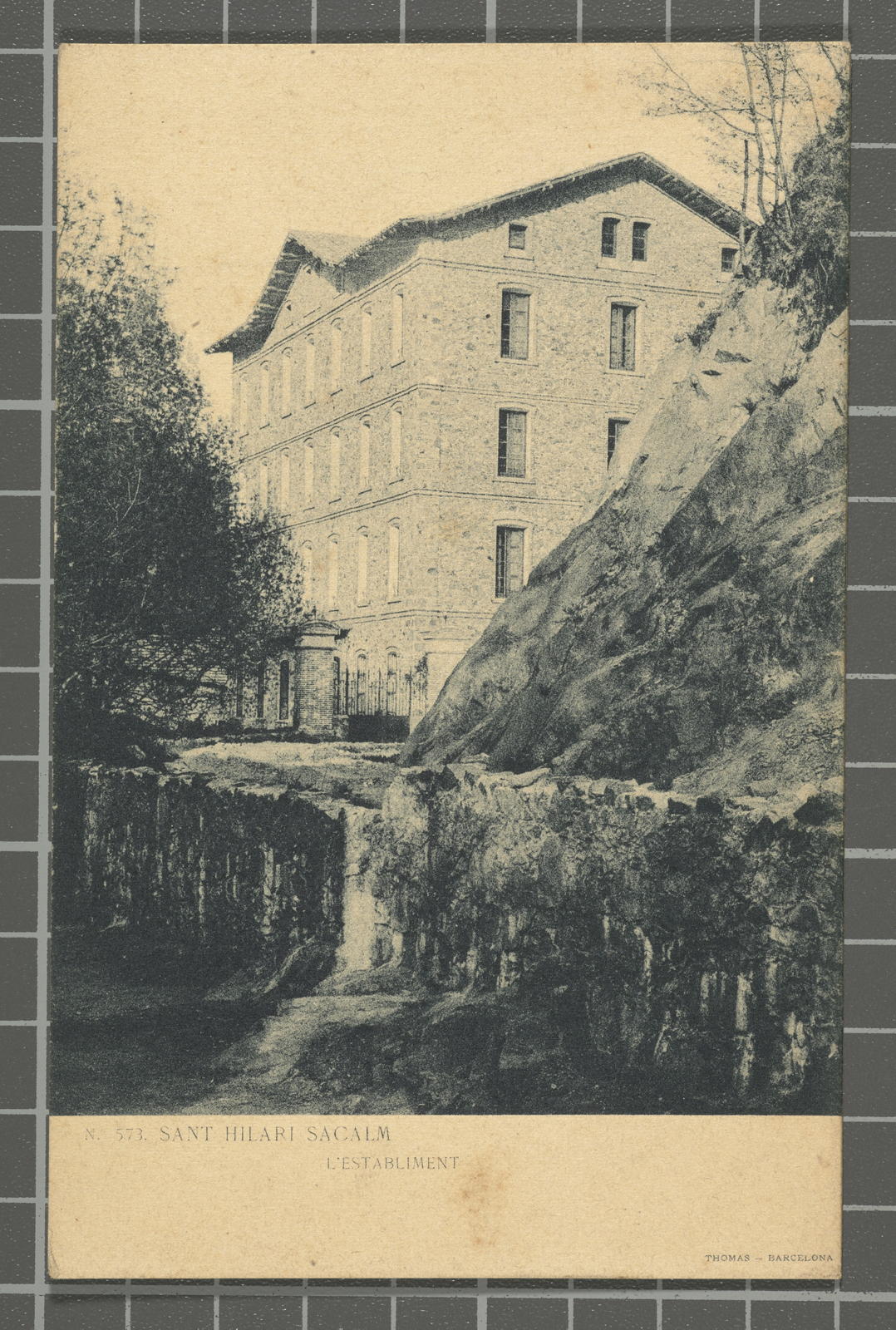 Desconegut, N.º 573. Sant Hilari Sacalm. L'Establiment