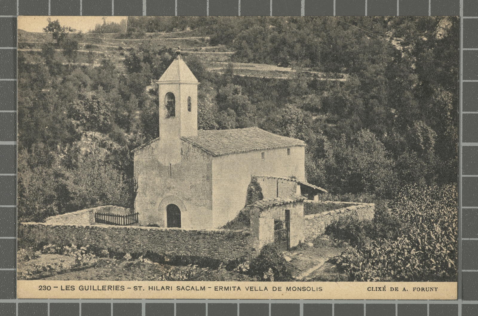 R. Foruny, 230 The Guilleries - St. Hilari Sacalm - Old Hermitage of Montsolis