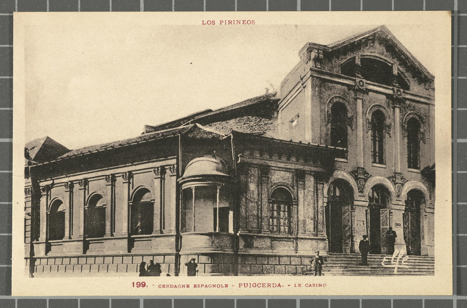Desconegut, Los Pirineos. 199. - Cerdagne espagnole - Puigcerda. - Le Casino