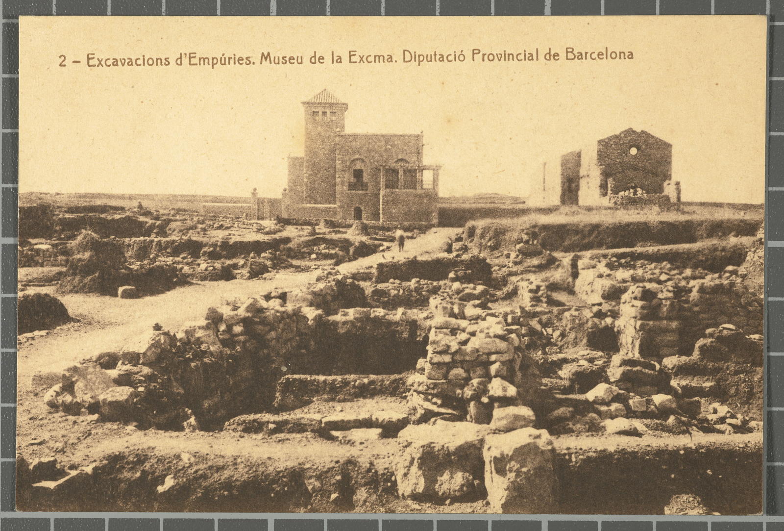 Josep Esquirol Pérez, 2 - Excavacions d'Empúries. Museu de la Excma. Diputació Provincial de Barcelona
