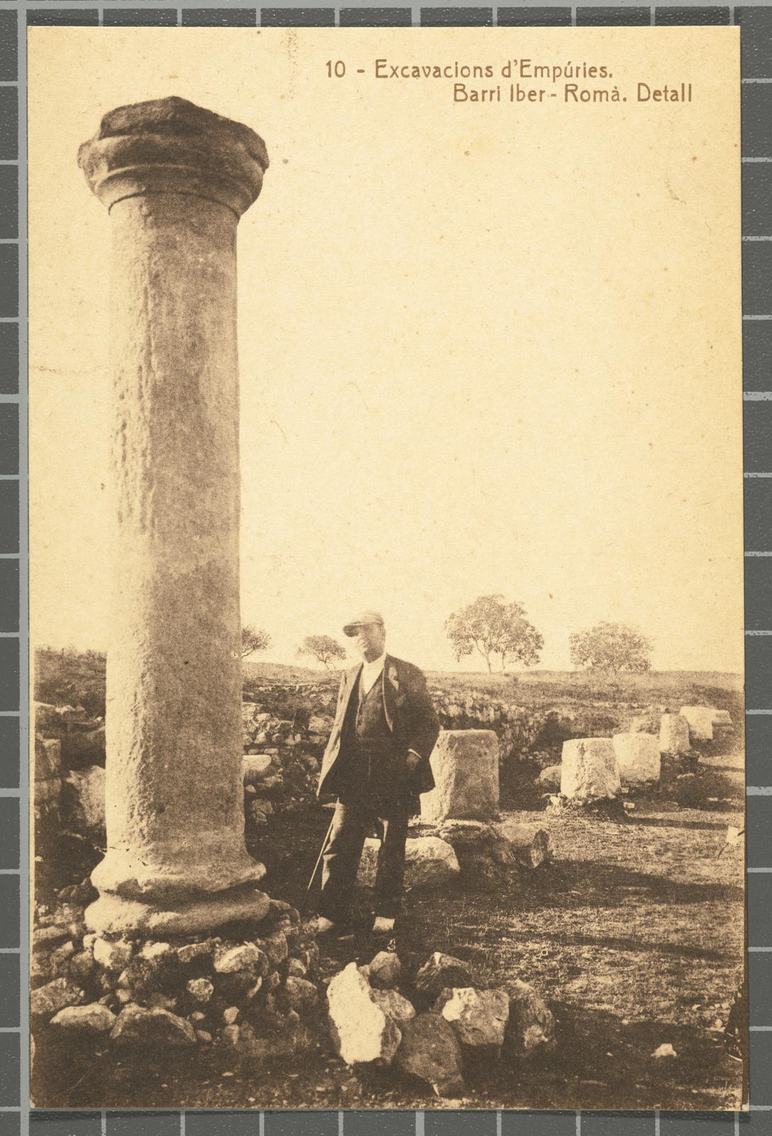 Josep Esquirol Pérez, 10 - Excavacions d'Empúries. Barri Iber - Romà. Detall