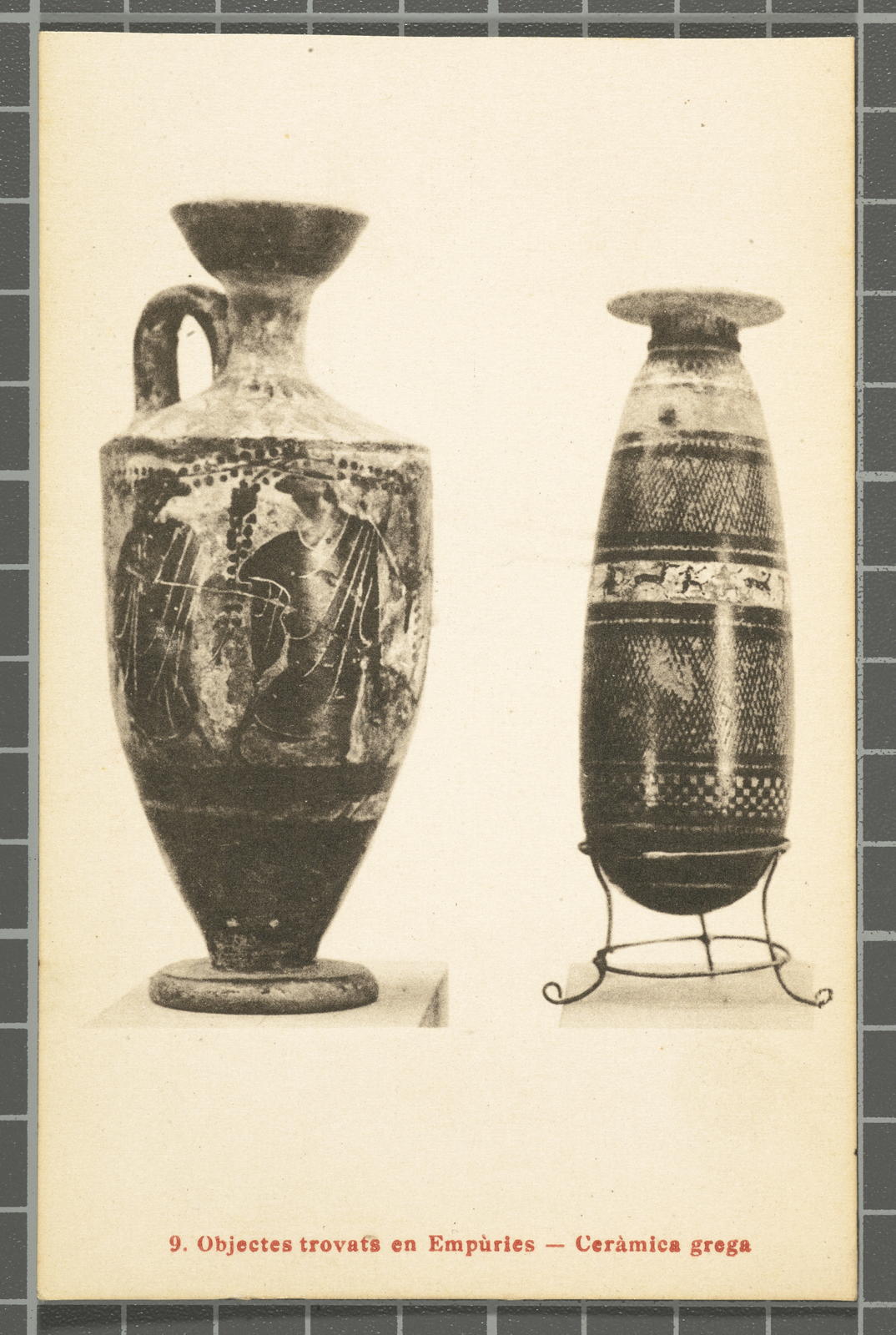 Josep Esquirol Pérez, 9. Objects found in Empùries - Greek Ceramics