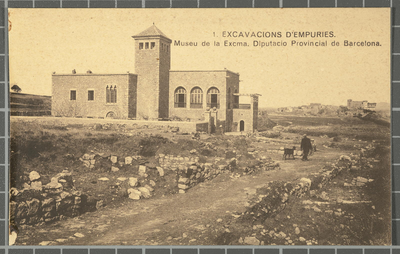 Josep Esquirol Pérez, 1. Excavacions d'Empuries. Museu de la Excma. Diputacio Provinci