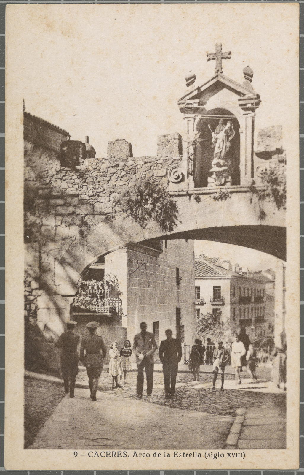 Desconegut, 9 -Caceres. Arco de la Estrella (acronym XVIII)